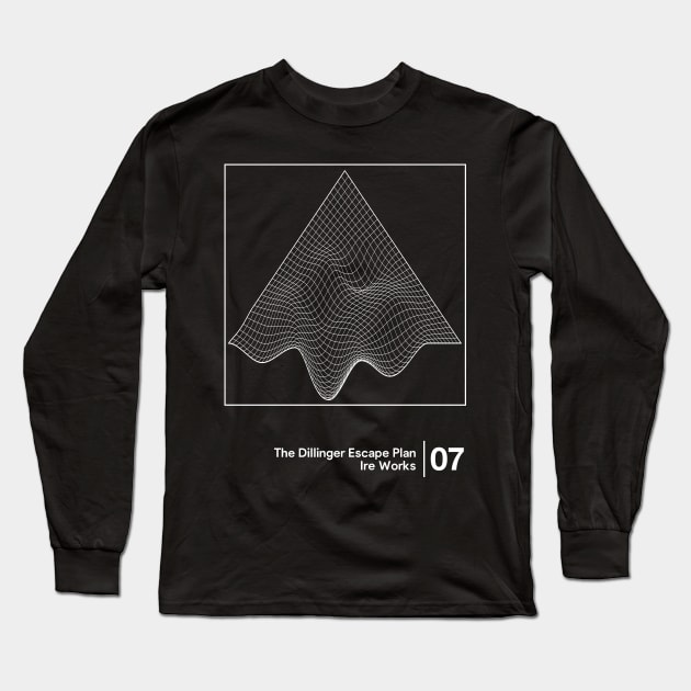 Ire Works / Minimalist Graphic Artwork Long Sleeve T-Shirt by saudade